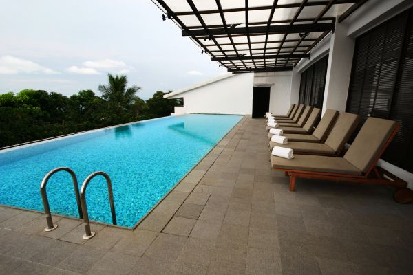 Pool Patio Landscaping in Southport