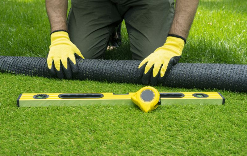 Artificial Turf Installation detail